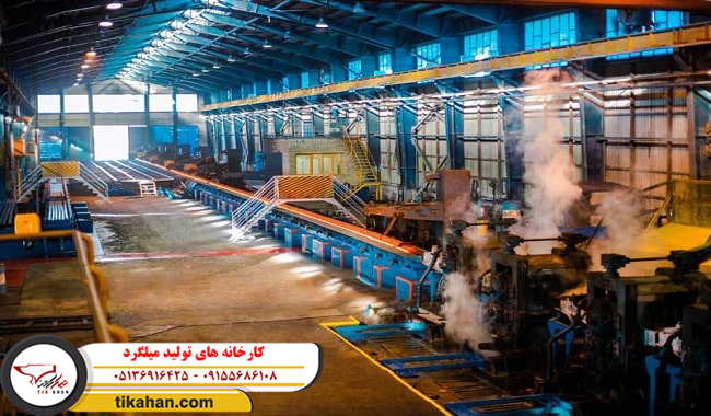 کارخانه های تولید میلگرد 2